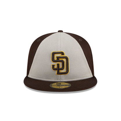 San Diego Padres - Brown 59Fifty Batting Practice Snapback Adjustable Hat, New Era - Mann