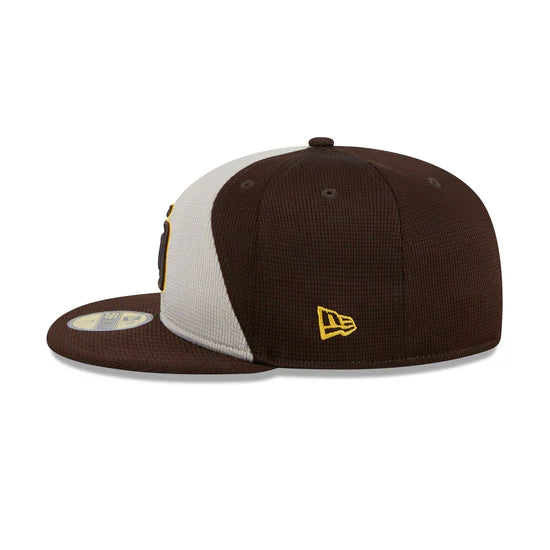 San Diego Padres - Brown 59Fifty Batting Practice Snapback Adjustable Hat, New Era - Mann