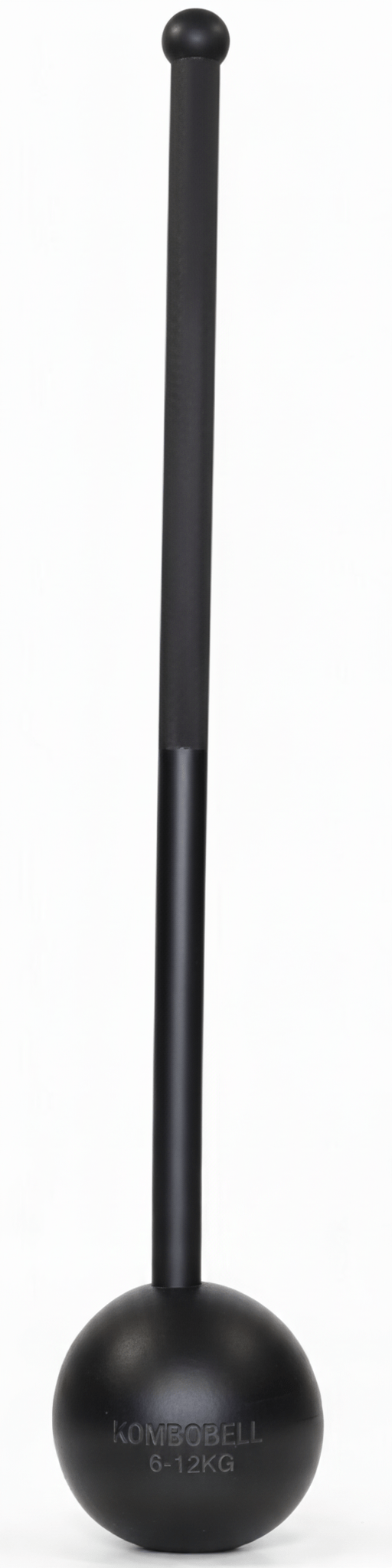 SoCal Kettlebellz 6–12 kg (13–26 lb) Adjustable Mace/Kettlebell System – Powder-Coated Cast-Iron – Black