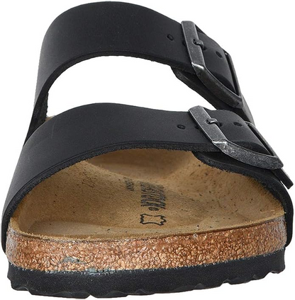 Birkenstock Arizona Oiled Leather Soft Footbed 'Black'