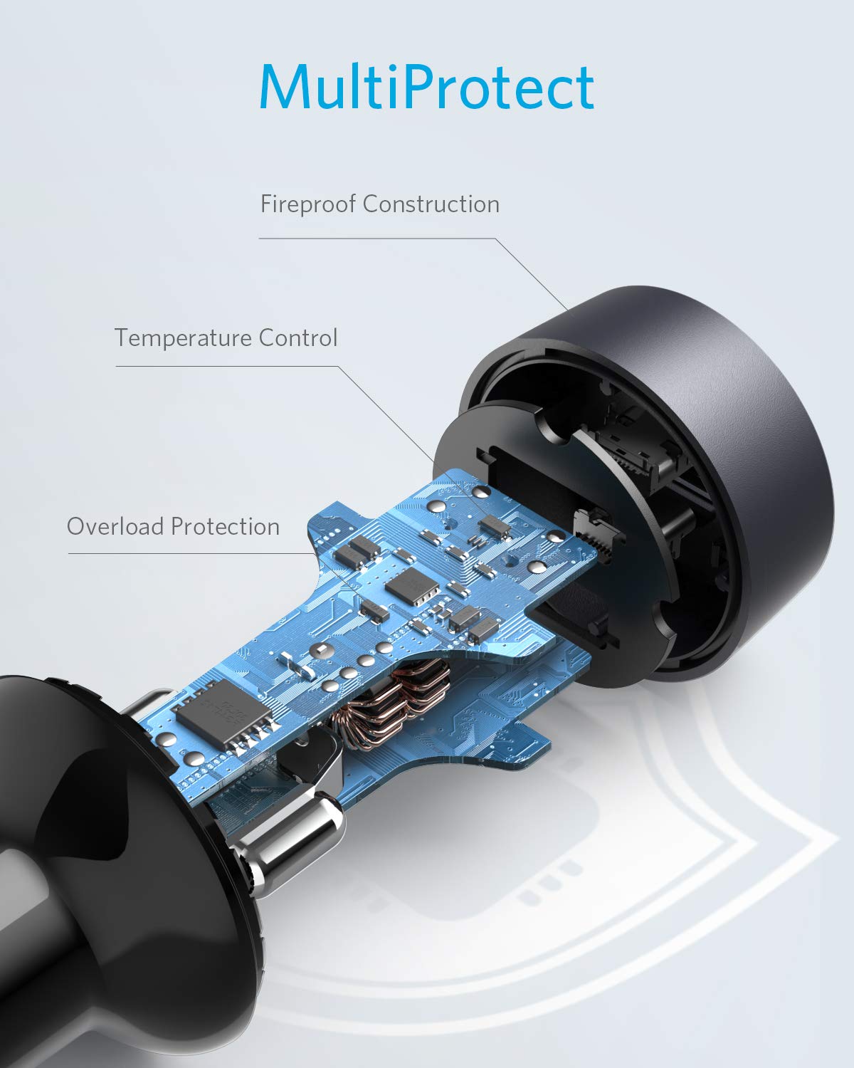 Anker PowerDrive III Duo USB-C Car Charger - Mann