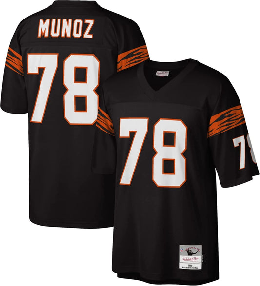 Cincinnati Bengals - Anthony Munoz Black Jersey - Mann