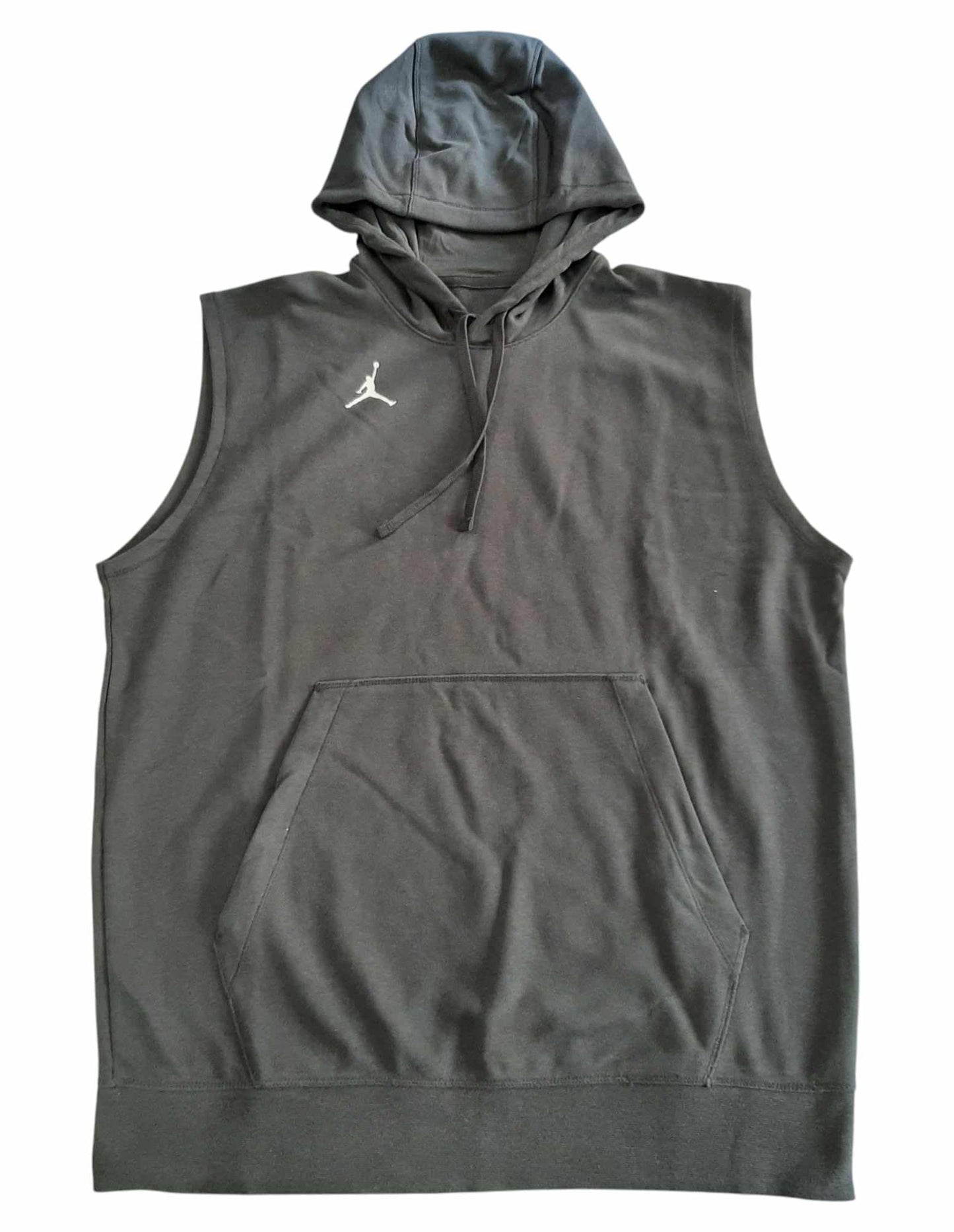 Jordan Sleeveless Fleece French Terry Dri-FIT Hoodie - Grey