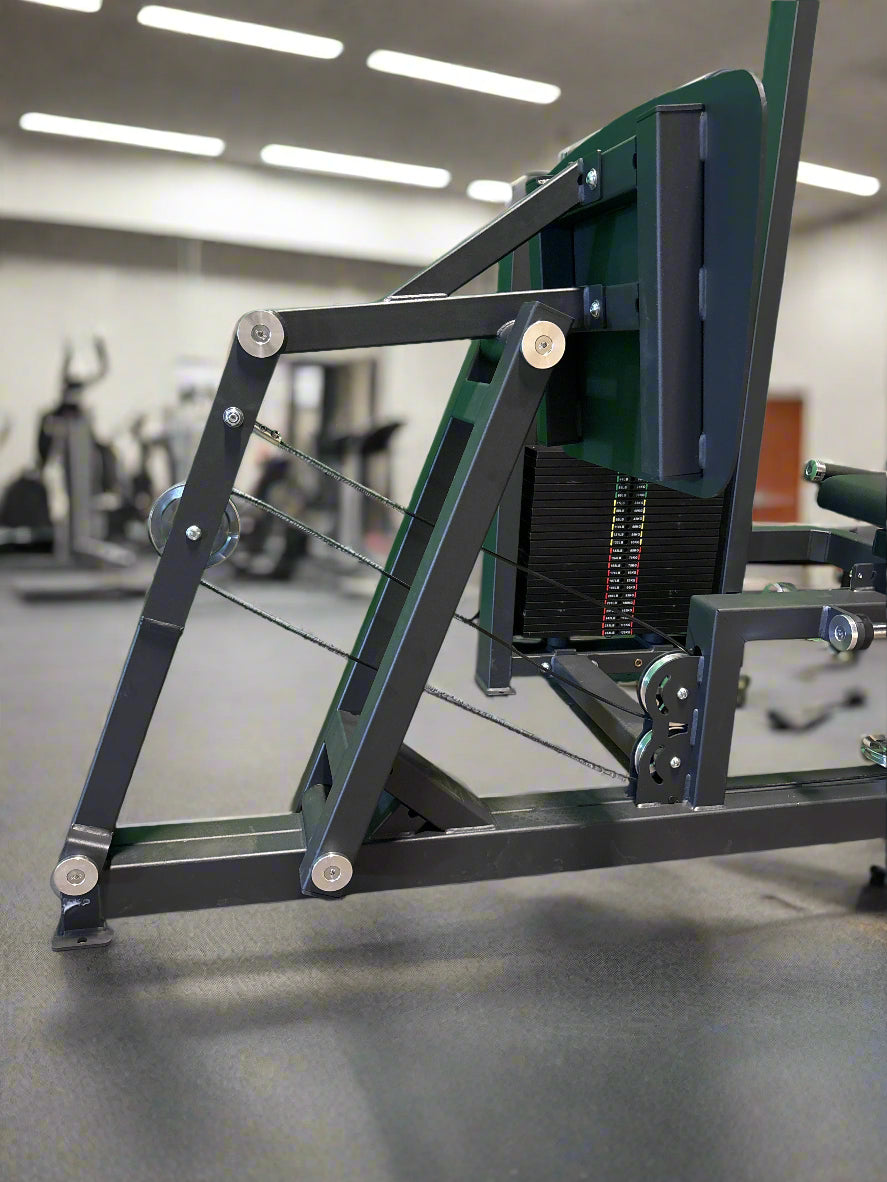 SFE Selectorized Horizontal Leg Press with 250lb Weight Stacks