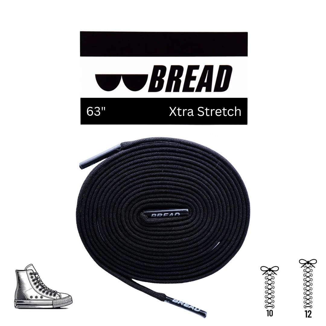 BREAD Laces 'Shadow Black'