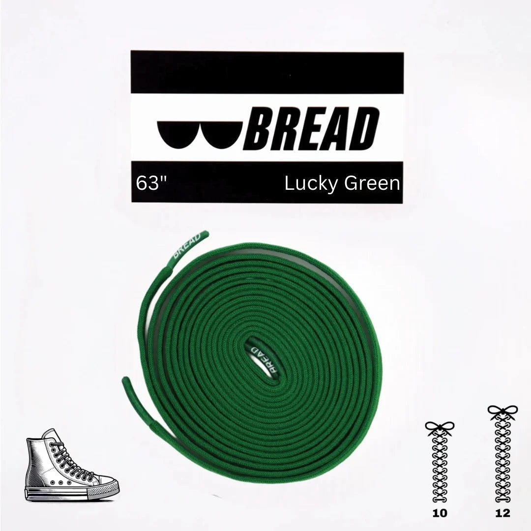 BREAD Laces 'Lucky Green'