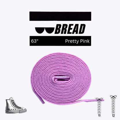 BREAD Laces 'Pretty Pink'