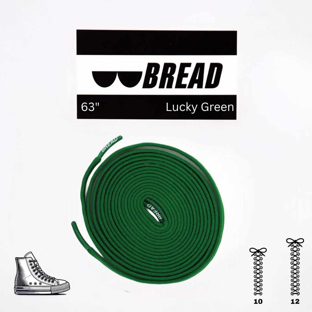 BREAD Laces 'Lucky Green'