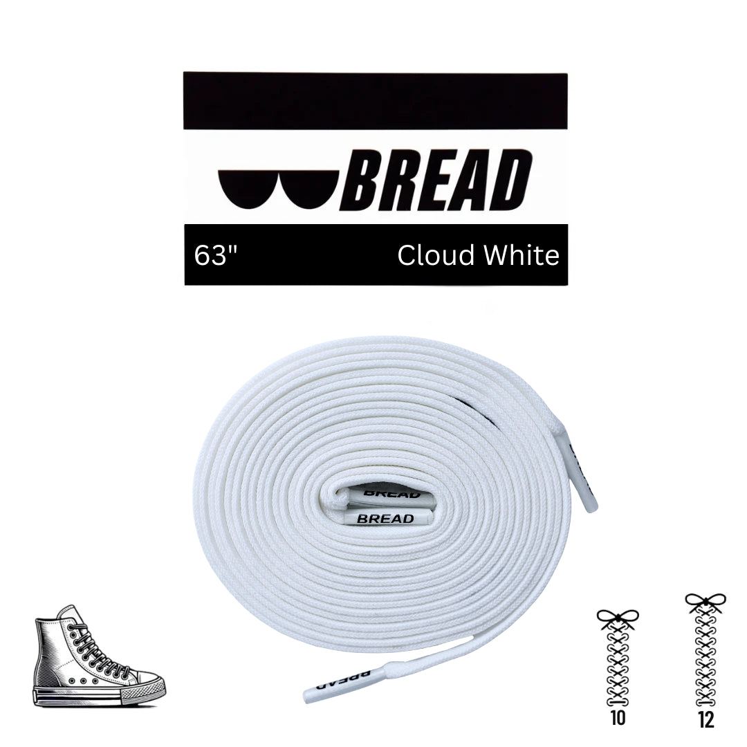 BREAD Laces 'Cloud White'