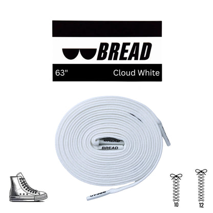 BREAD Laces 'Cloud White'