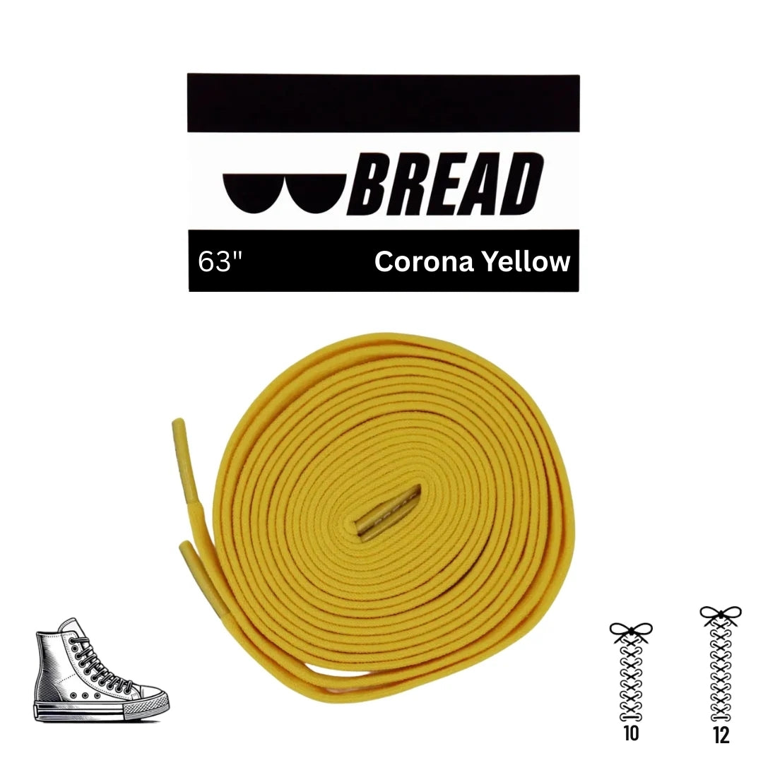BREAD Laces 'Corona Yellow'
