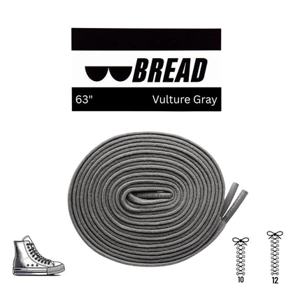 BREAD Laces 'Vulture Gray'