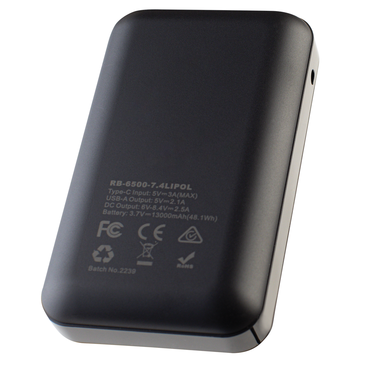 Gobi Heat Replacement Jacket/Chair Battery, 6500 mAh, 7.4v, Hard Shell