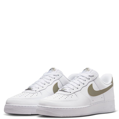 Size 8.5M Nike Air Force 1 '07 'White Light Army'