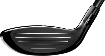 Black golf club head closeup, modern men's golf gear, Mann lifestyle marketplace