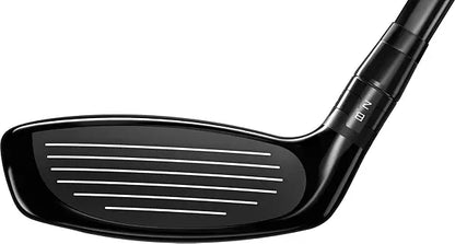 Black men's golf club head close-up, modern design, featured on MANN marketplace