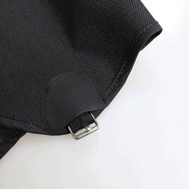 Cordura boot gaiters with durable Cordura fabric and aluminum buckle for outdoor protection.