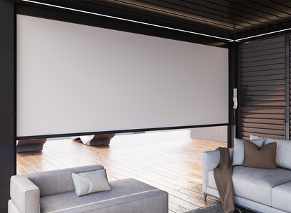 FlexPatio Motorized Projection Screen