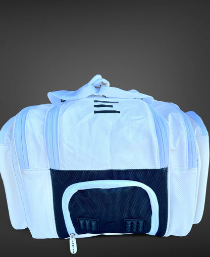 Thrive Pickleball Elite Pro Tour Bag w/ Shoe Bag - WHITE - Mann