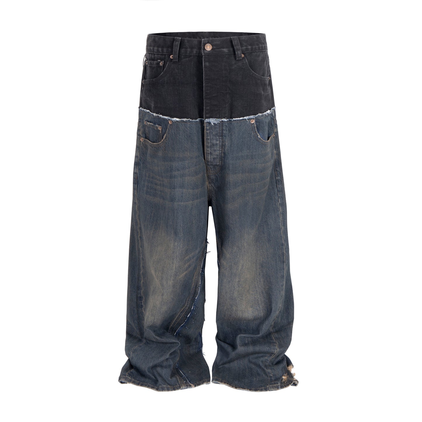 UNDEVELOPED Wideboy Midnight Double Denim