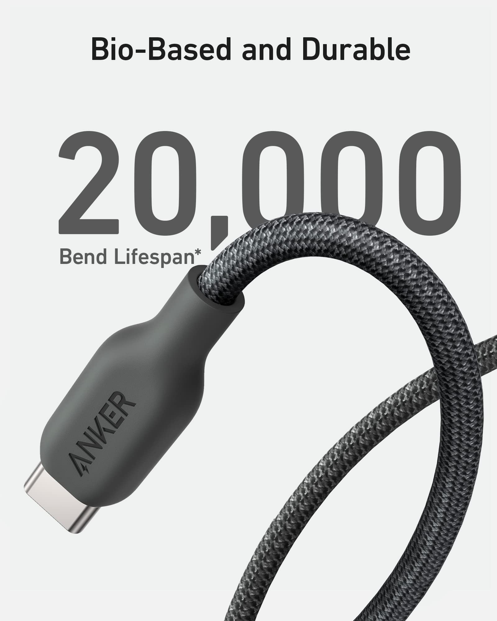 Anker 543 USB C to USB C Cable (240W, 10 ft) - Mann