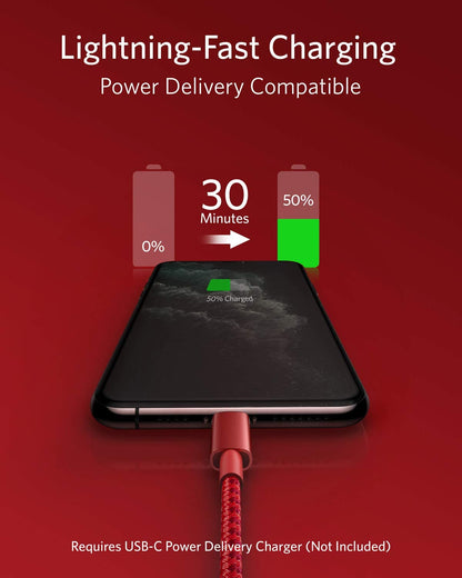 Anker 331 USB-C to Lightning Cable - Mann