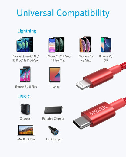 Anker 331 USB-C to Lightning Cable - Mann