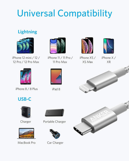 Anker 331 USB-C to Lightning Cable - Mann