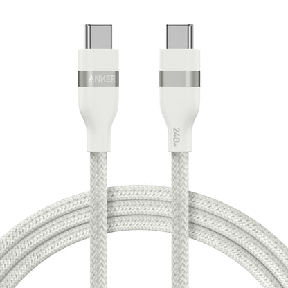 Anker USB-C to USB-C Cable (3 ft / 6 ft, 240W, Upcycled-Braided) - Mann