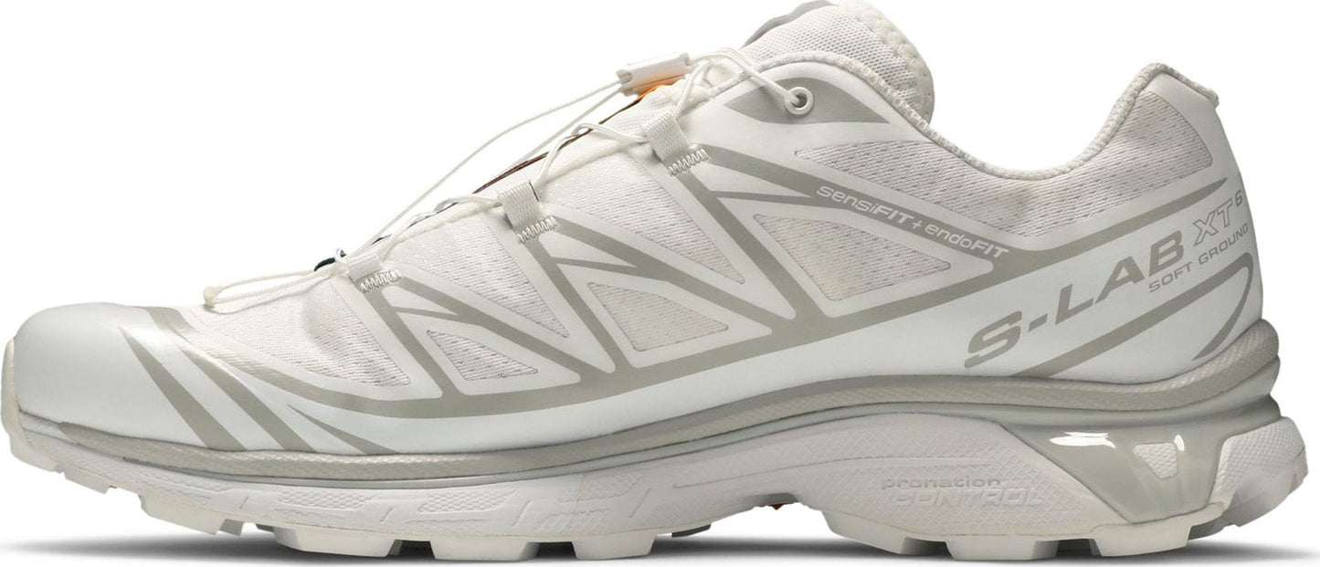 Size 12M Salomon XT-6 'White Lunar Rock'