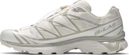 Size 12M Salomon XT-6 'White Lunar Rock'