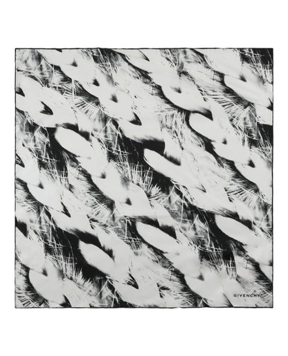 Givenchy Braid Print Silk Scarf
