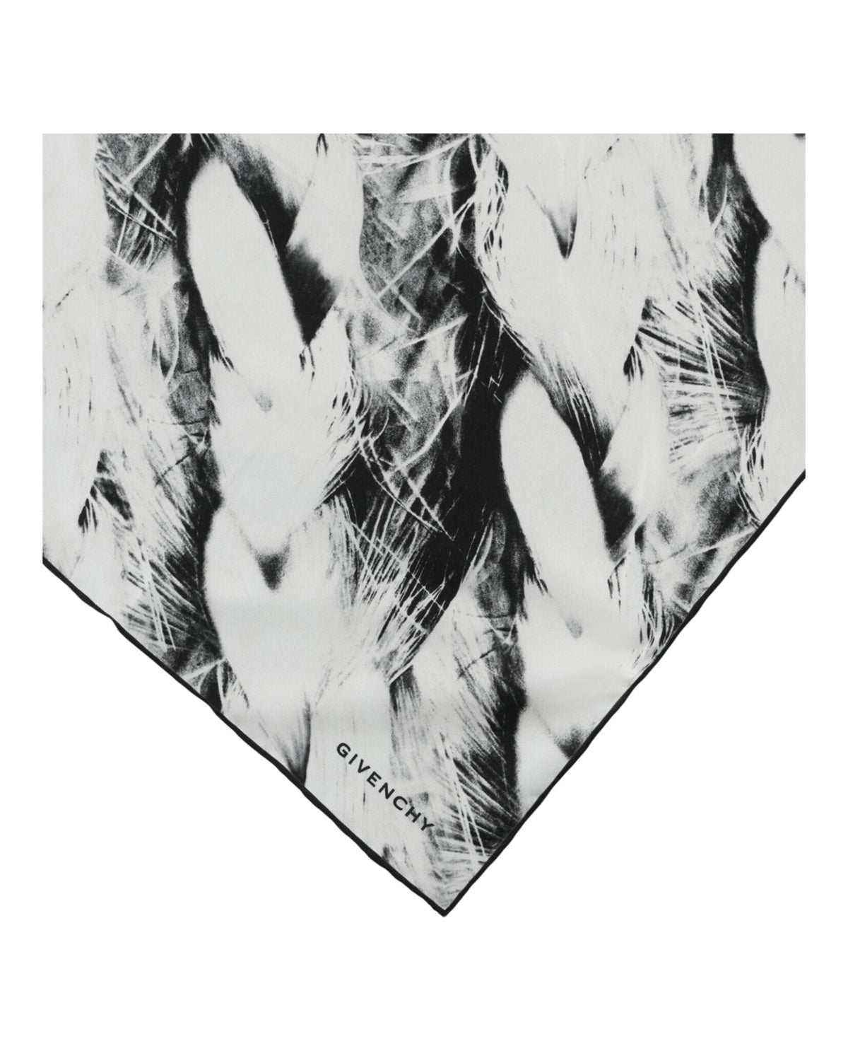 Givenchy Braid Print Silk Scarf
