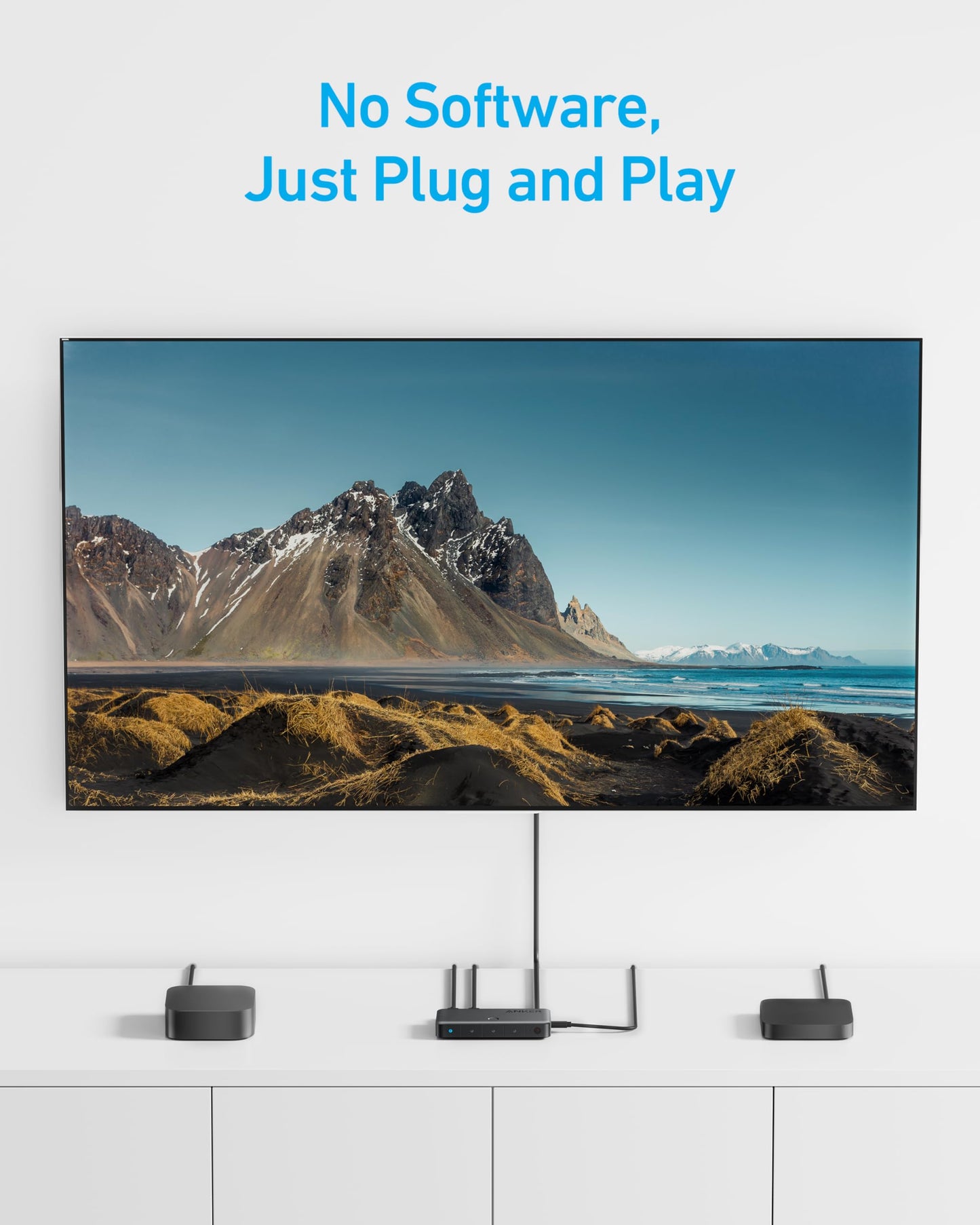 Anker HDMI Switch (4 in 1 Out, 4K HDMI) - Mann