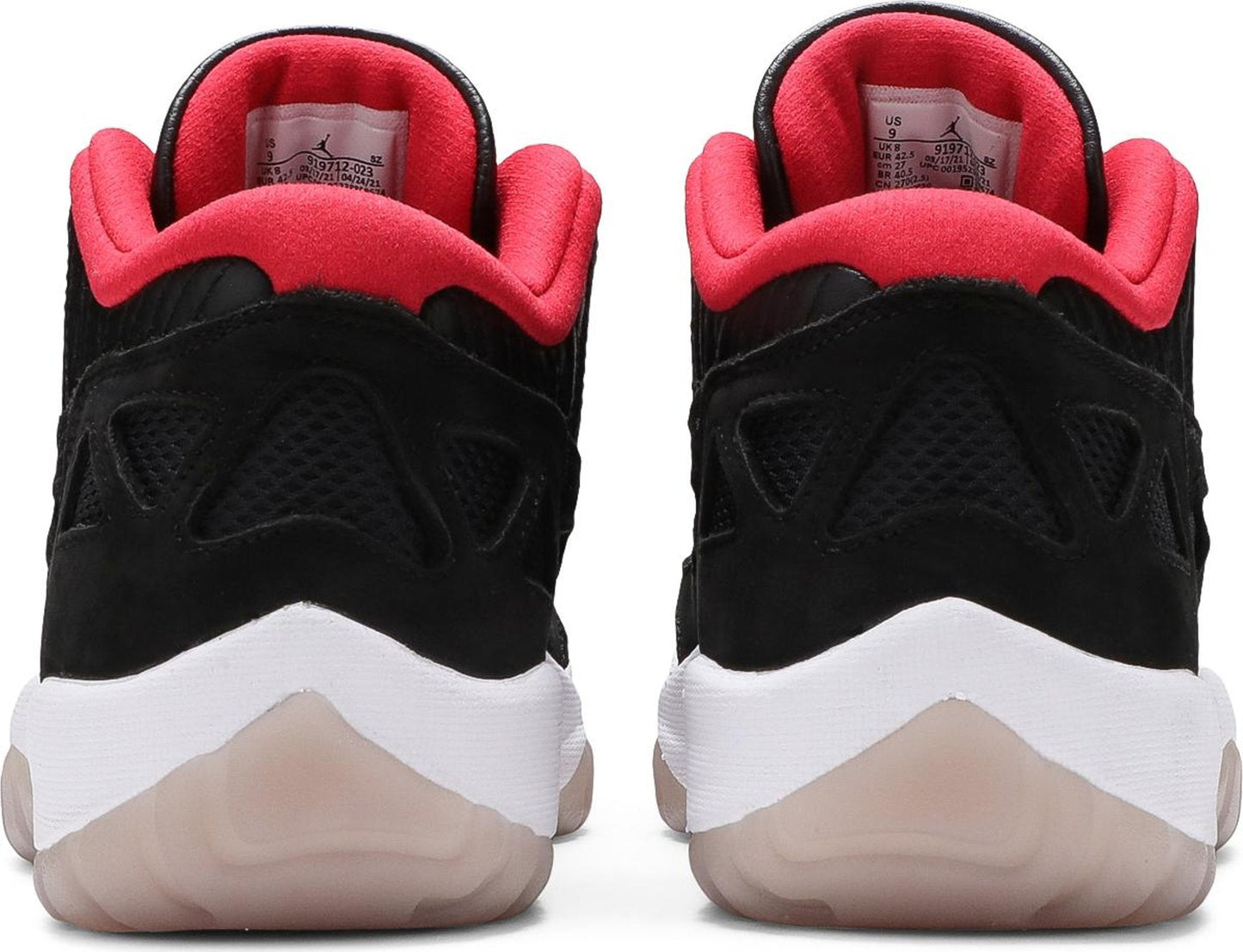 Jordan 11 Retro Low IE 2021 'Bred'