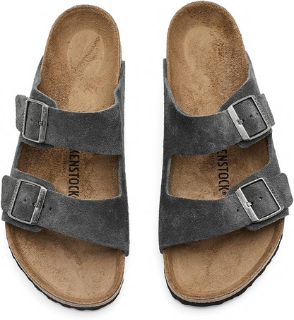Birkenstock Arizona Suede 'Charcoal'
