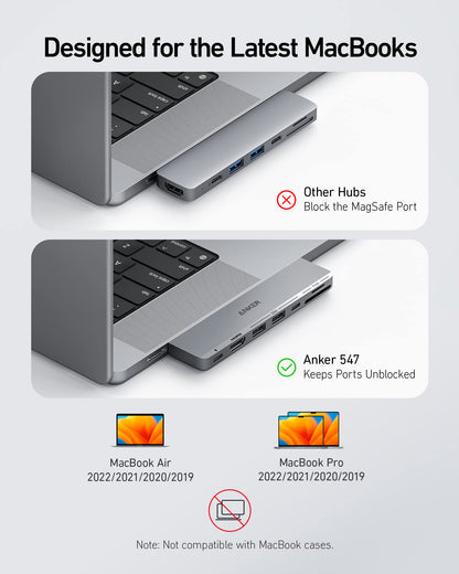 Anker 547 USB-C Hub (7-in-2, for MacBook) - Mann