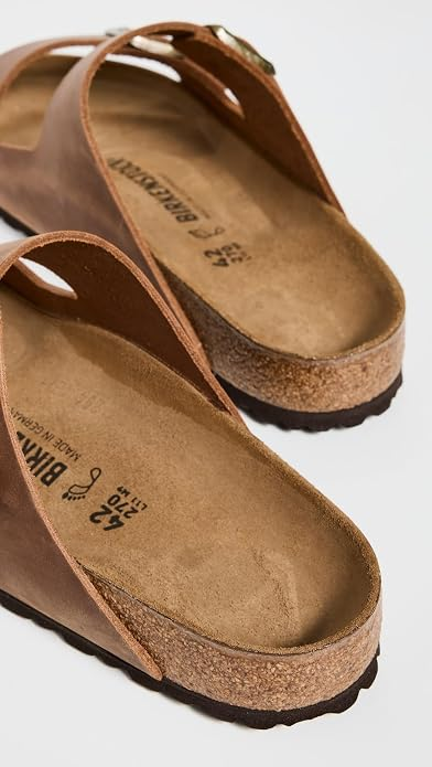 Birkenstock Arizona Oiled Leather 'Cognac'