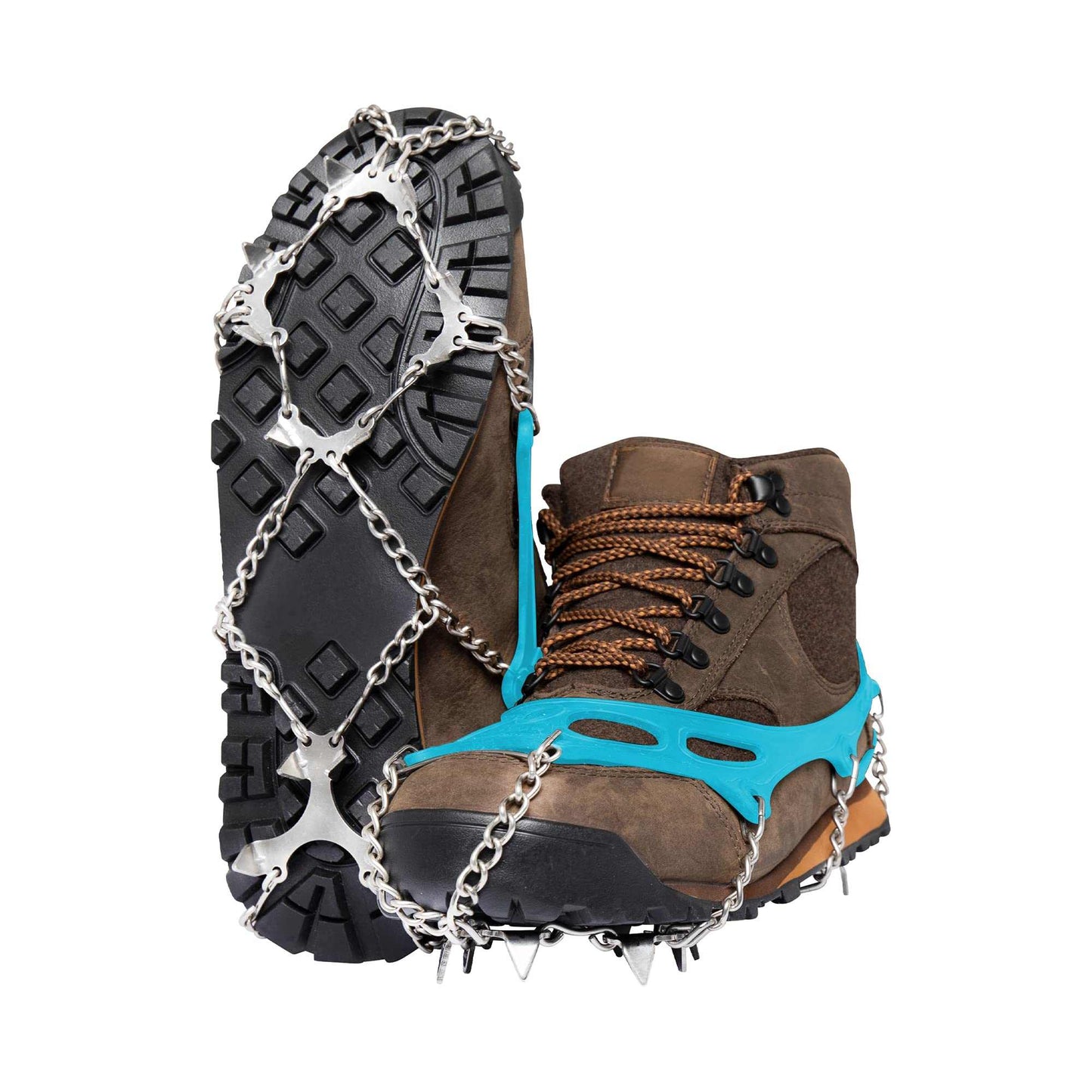 Yatta Life Ice Spikes stainless steel crampons for snow hiking and traction on boots