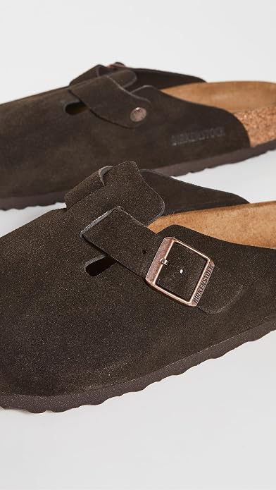 Birkenstock Boston Suede 'Mocha'