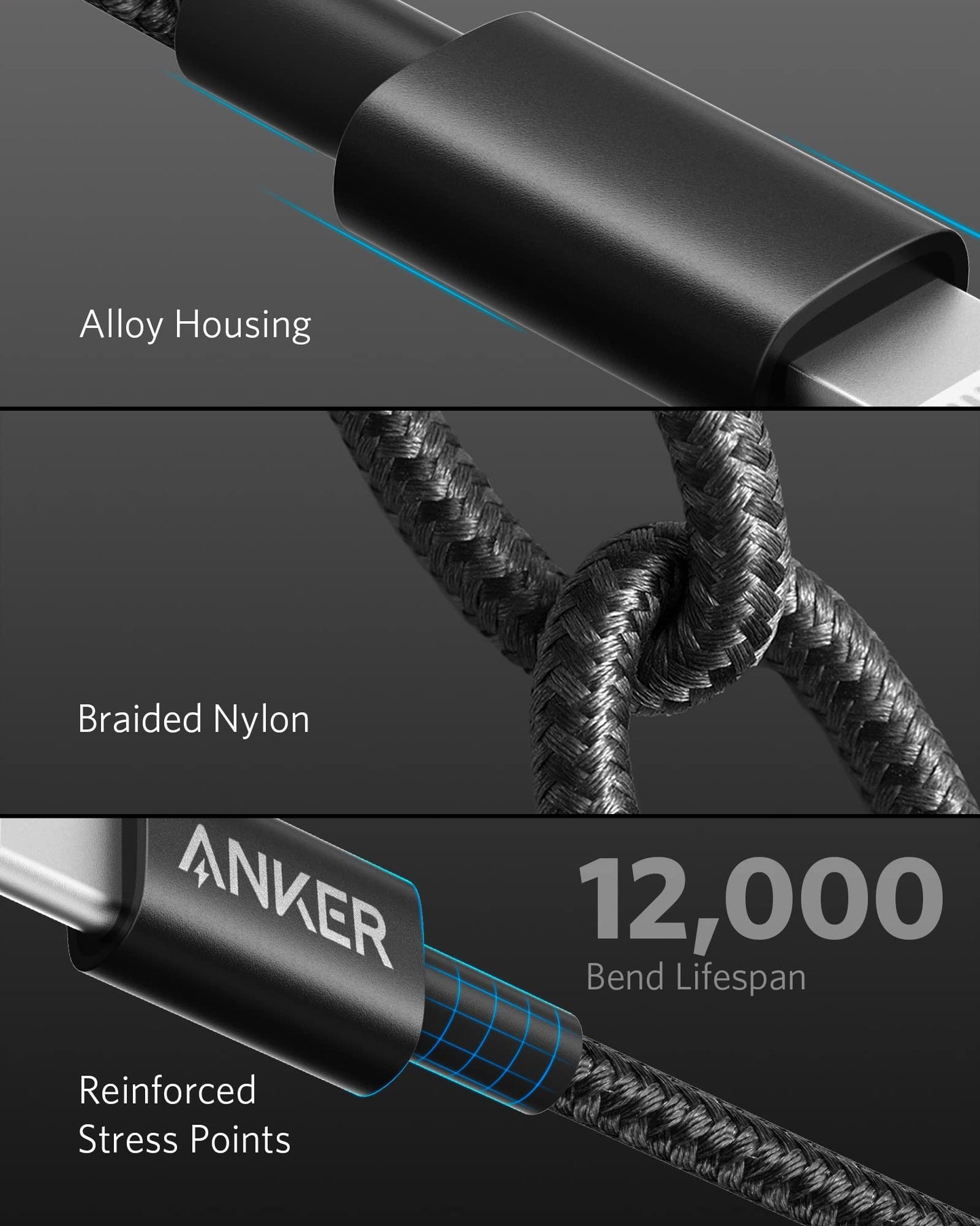 Anker 331 USB-C to Lightning Cable - Mann