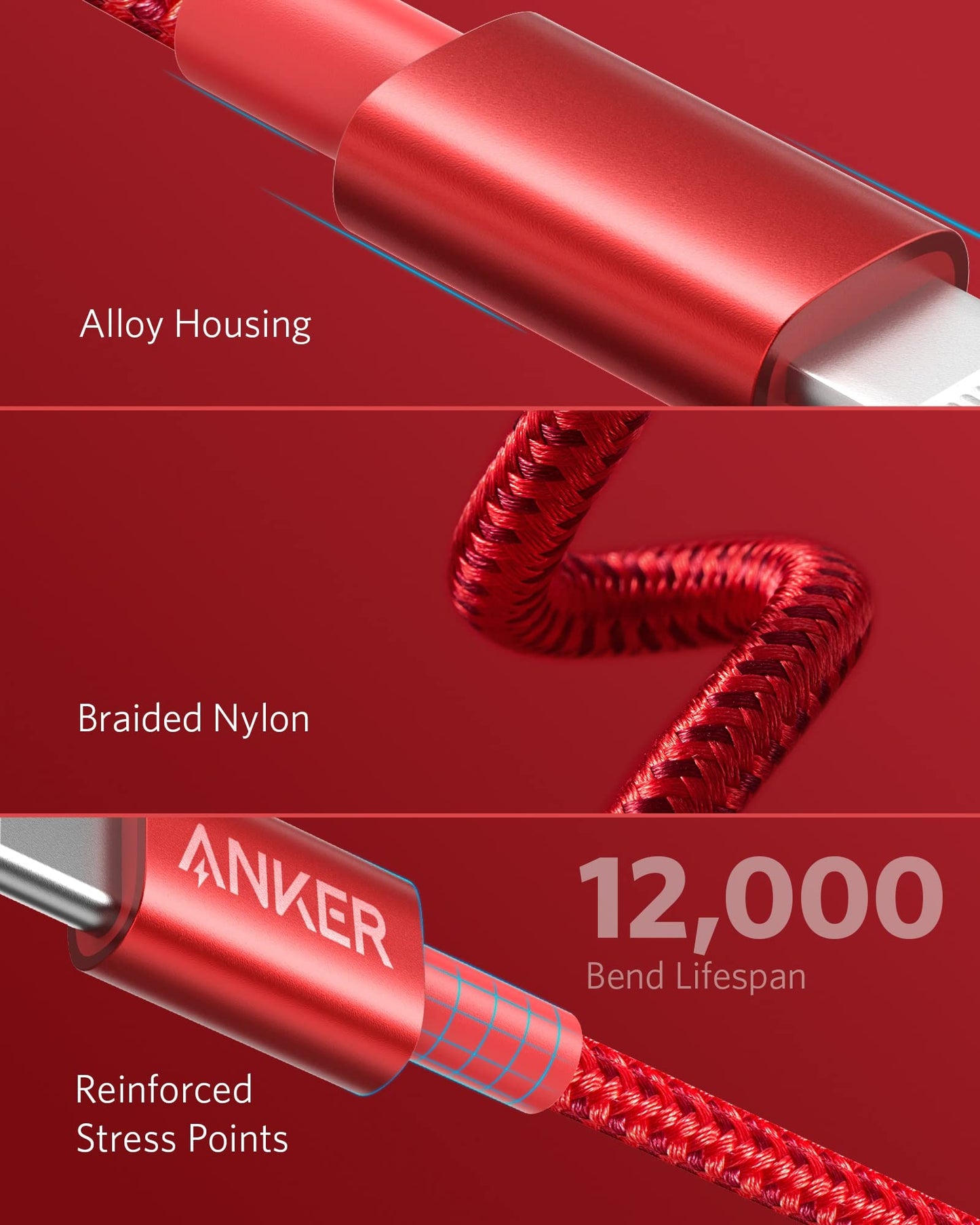 Anker 331 USB-C to Lightning Cable - Mann