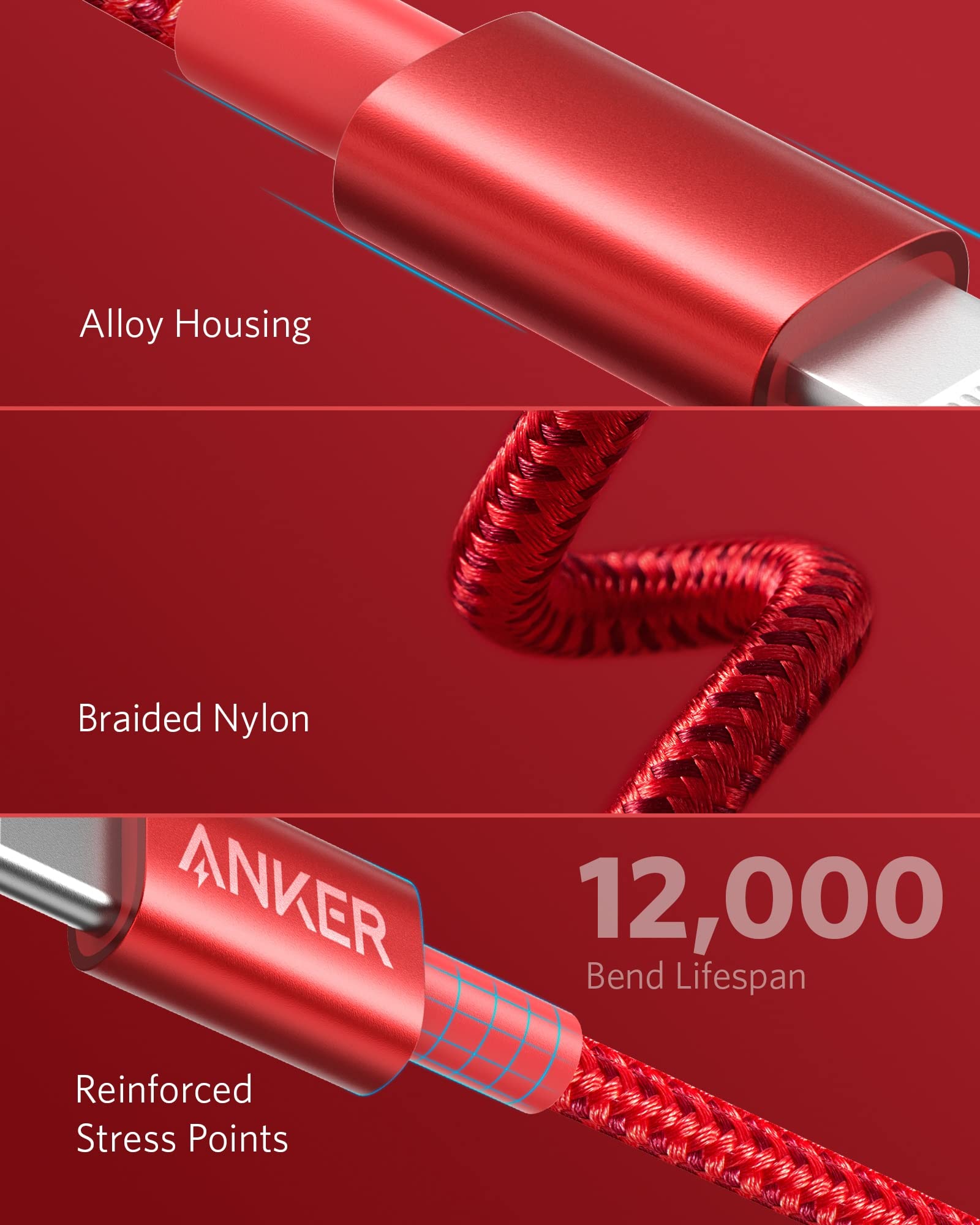 Anker 331 USB-C to Lightning Cable - Mann