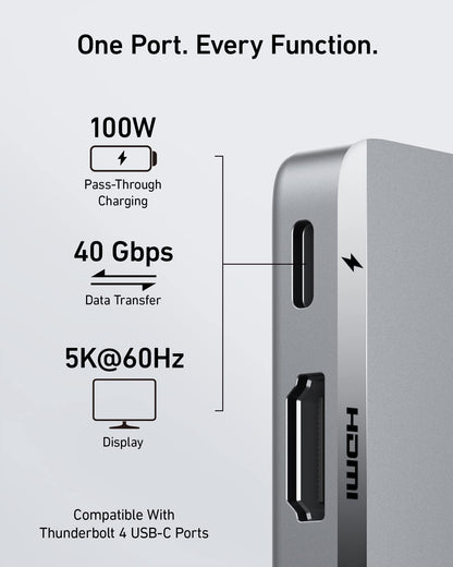 Anker 547 USB-C Hub (7-in-2, for MacBook) - Mann