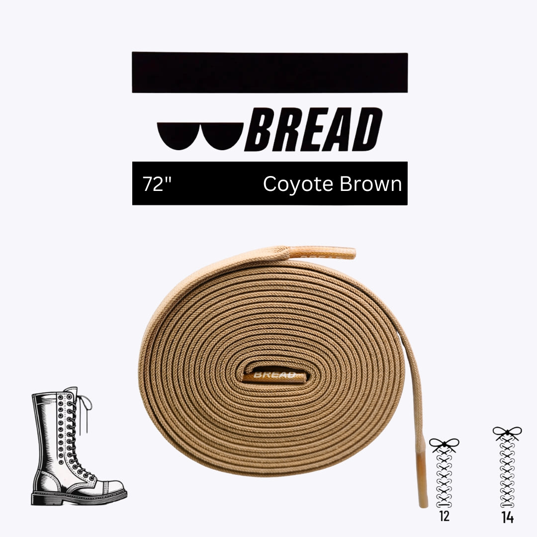 BREAD Laces 'Coyote Brown'
