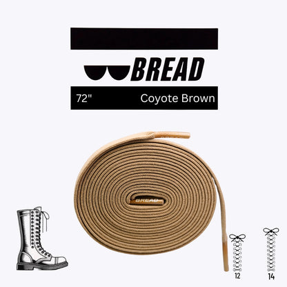 BREAD Laces 'Coyote Brown'