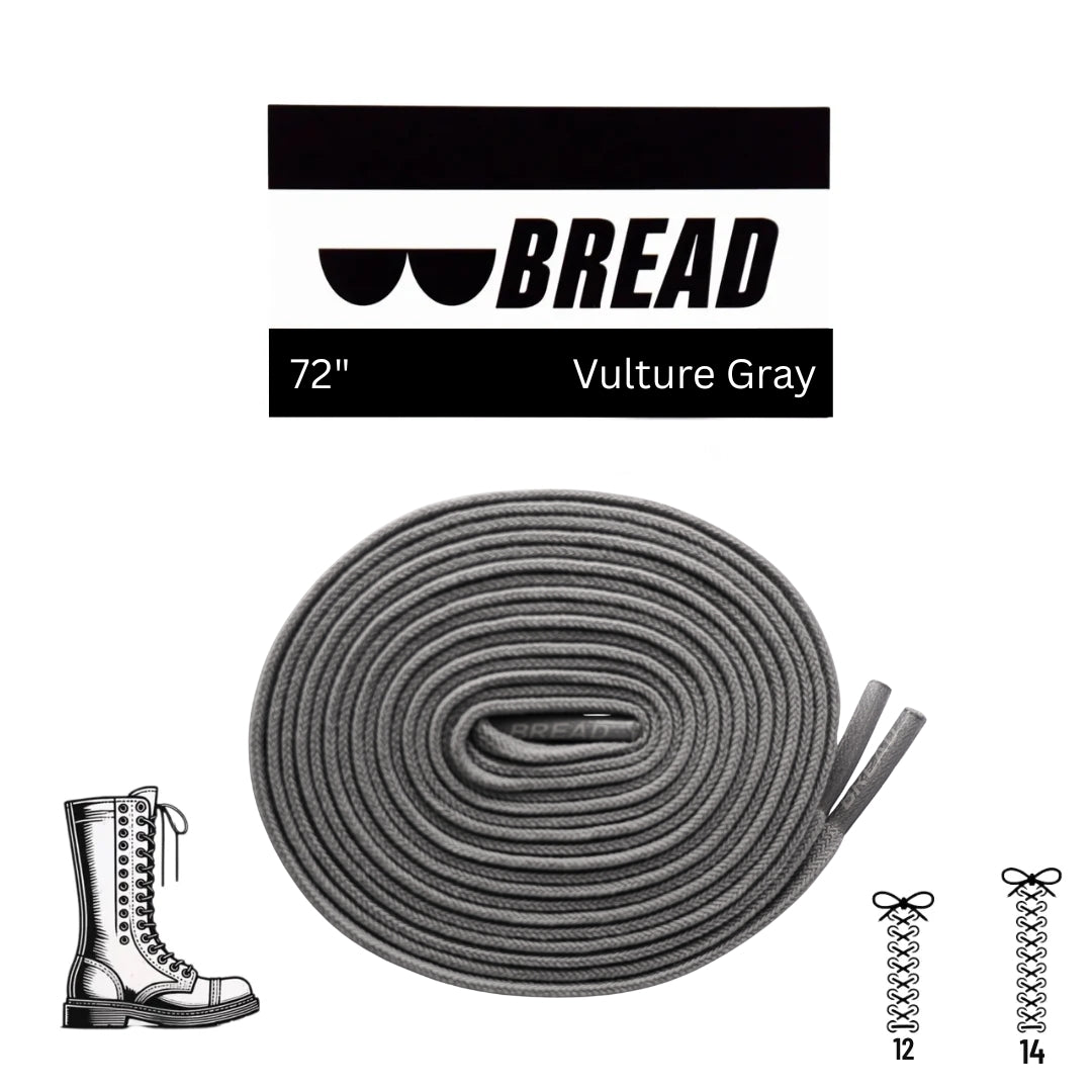 BREAD Laces 'Vulture Gray'