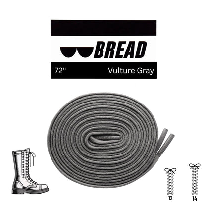 BREAD Laces 'Vulture Gray'