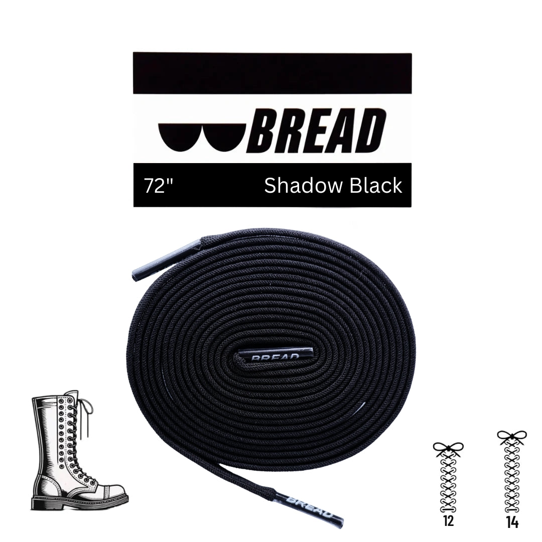 BREAD Laces 'Shadow Black'