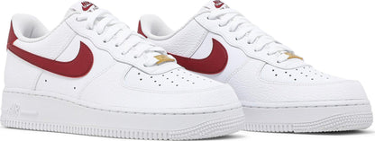 Size 13M Nike Air Force 1 Low 'White Team Red'